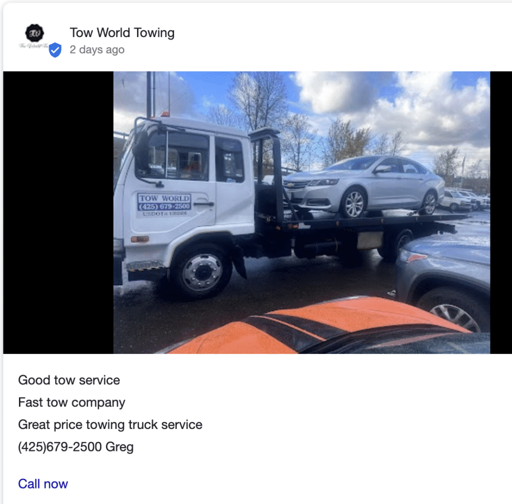 Renton Fast Towing Company
